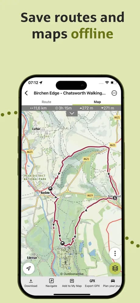 Screenshot of Outdooractive 4