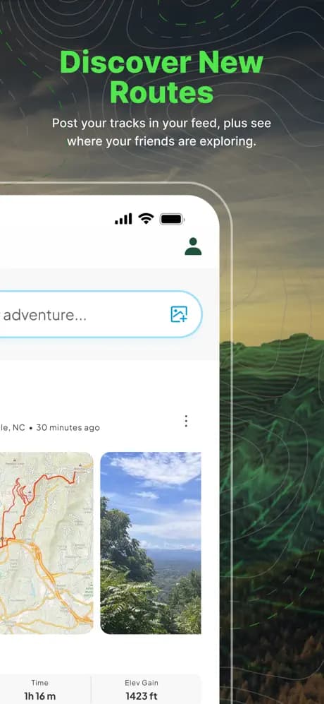 Screenshot of Gaia GPS 2