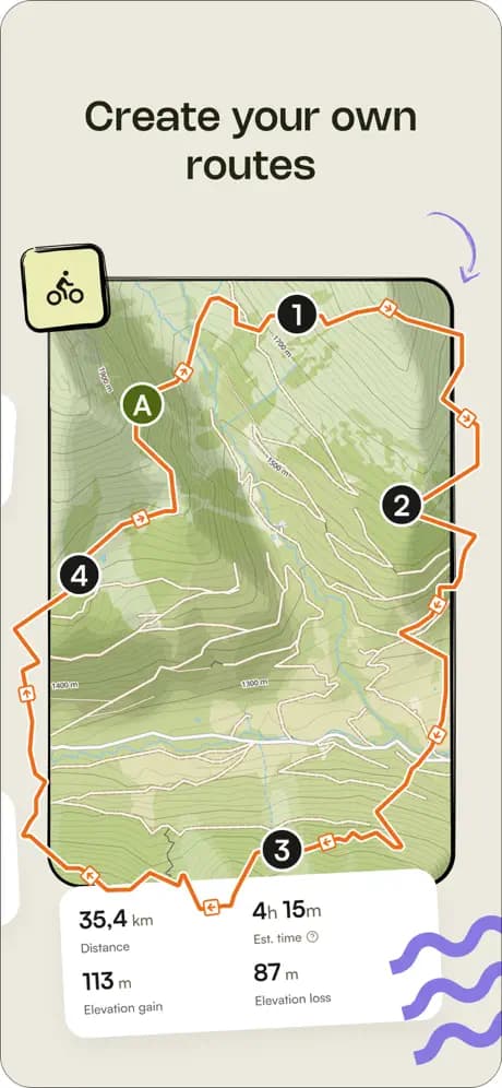 Screenshot of Komoot 4